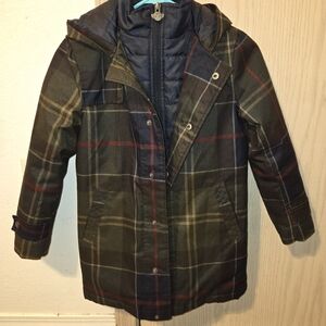 Appaman Gotham Plaid Boys Jacket with Hood